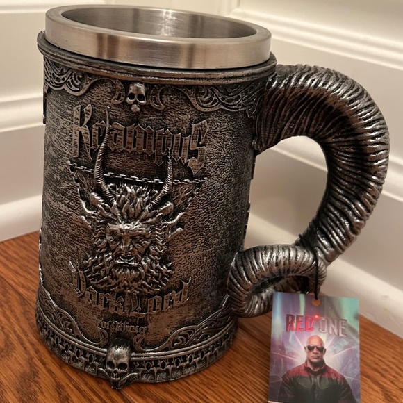 The red one Other - Red one movie promotion krampus stein mug 17oz. Regal cinema promo